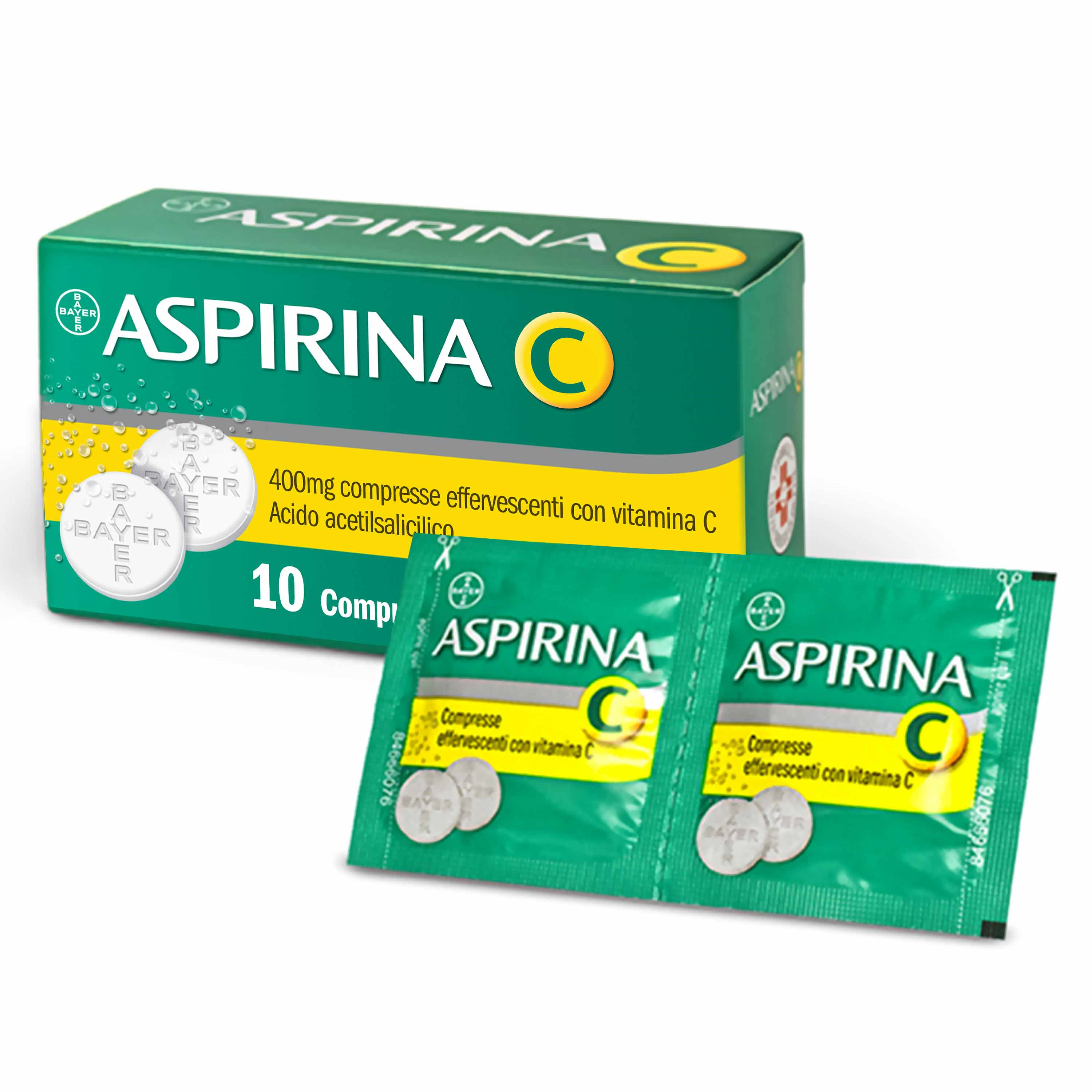 ASPIRINA C*10CPR EFF 400+240MG - farmacia015