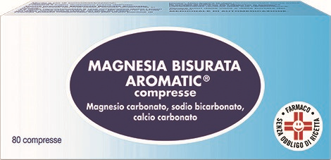 MAGNESIA BISURATA AROM*80CPR - farmacia015