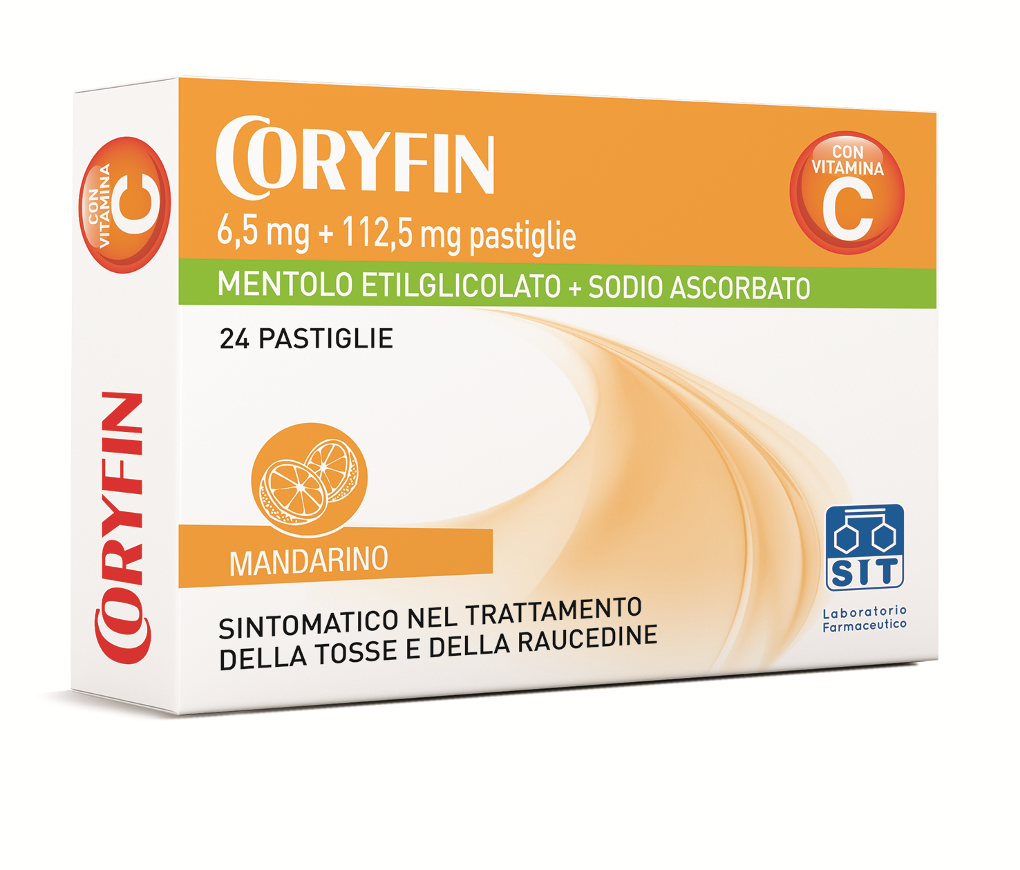 CORYFIN*24CARAMELLE CON VIT.C - farmacia015