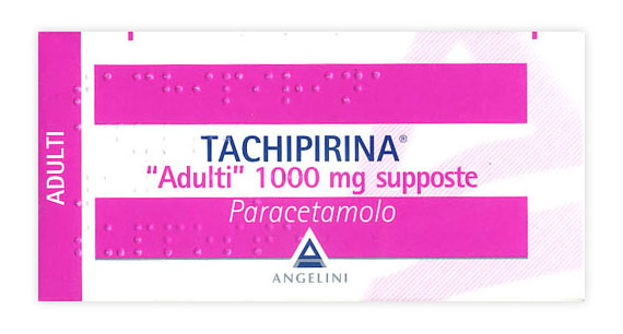 TACHIPIRINA*AD 10SUPP 1000MG - farmacia015