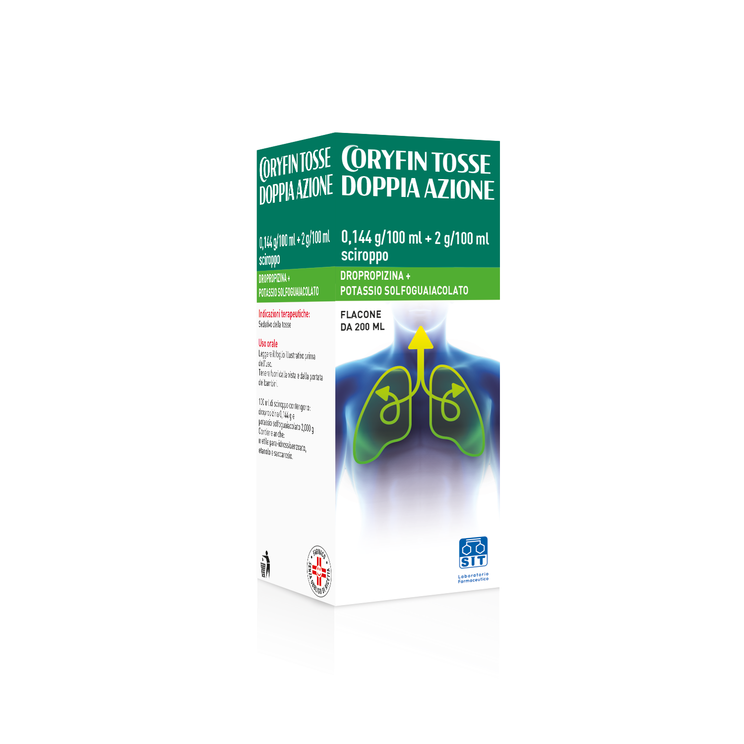 CORYFIN TOSSE DOPPIA AZ*200ML - farmacia015