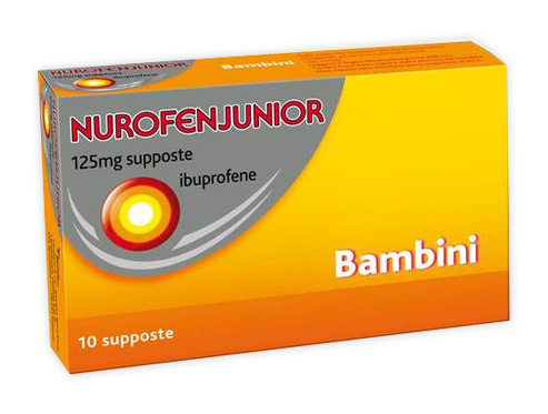 NUROFENJUNIOR*10SUPP 125MG - farmacia015