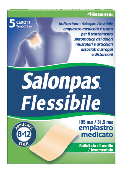 SALONPAS FLESSIBILE*5CER7x10CM - farmacia015
