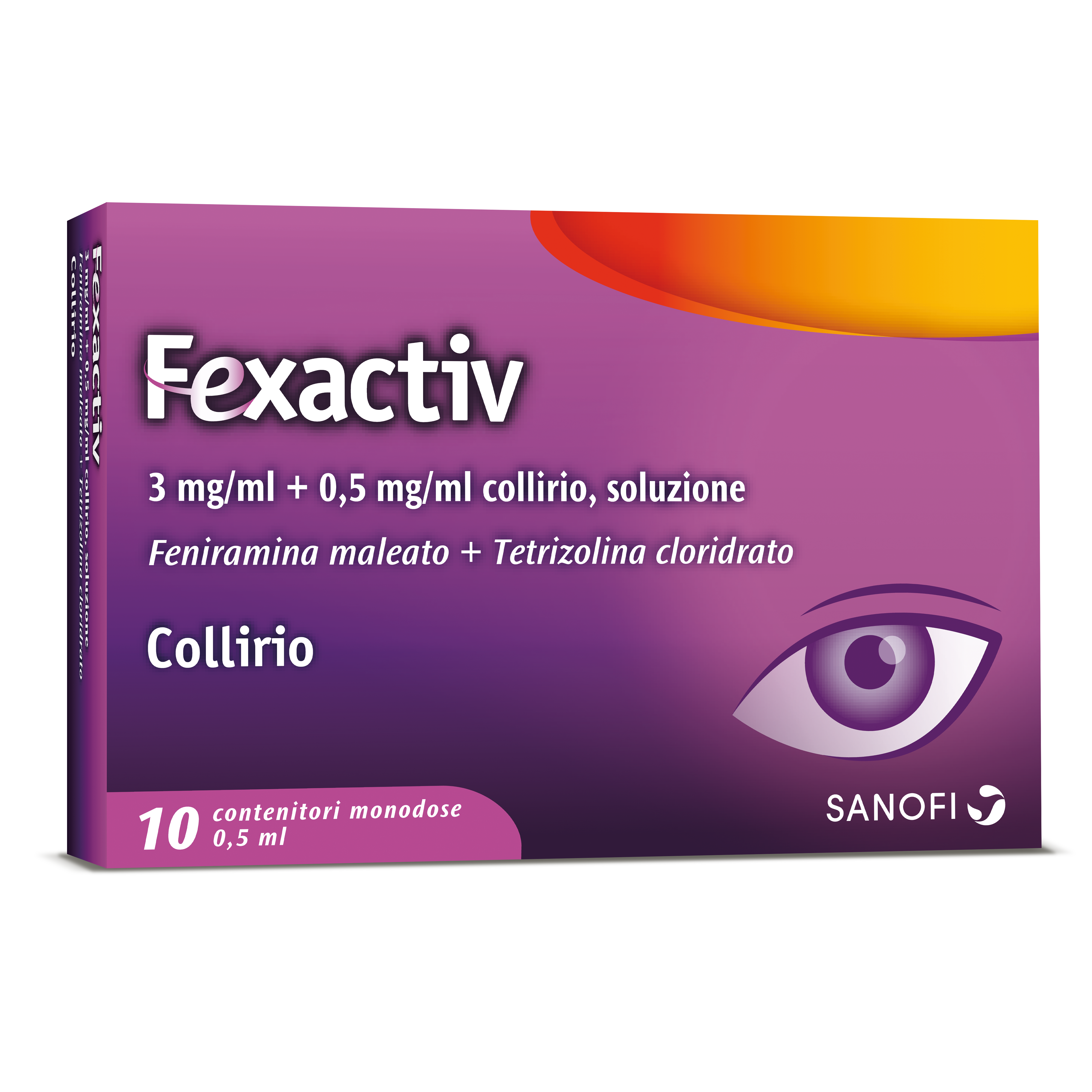 FEXACTIV*COLLIRIO 10FL 0,5ML - farmacia015