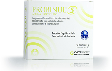 PROBINUL 5 12 BUSTINE 5 G AROMA CIOCCOLATO - farmacia015