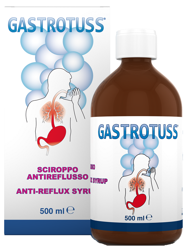 SCIROPPO ANTIREFLUSSO GASTROTUSS 500 ML - farmacia015