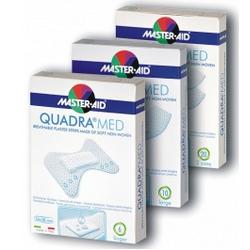 CEROTTO MASTER-AID QUADRA DERMOATTIVO SUPER 10 PEZZI - farmacia015