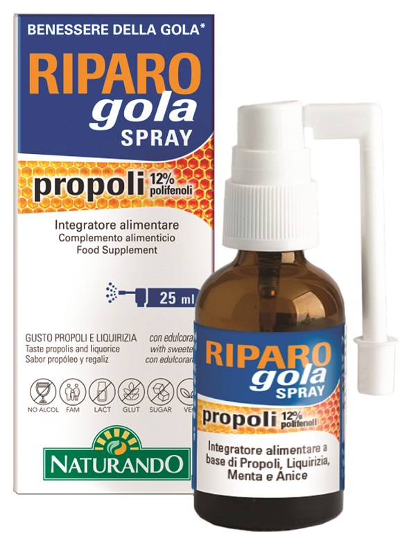 RIPARO GOLA SPRAY 25 ML - farmacia015