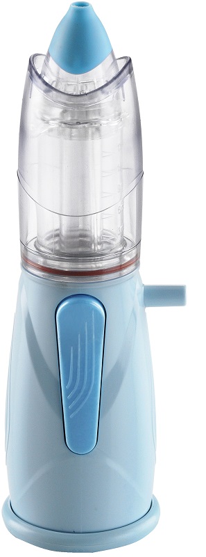 AEROSOL PER ALTE VIE RESPIRATORIE RINOWASH COLORE AZZURRO CON CAMPANA UNIVERSALE - farmacia015
