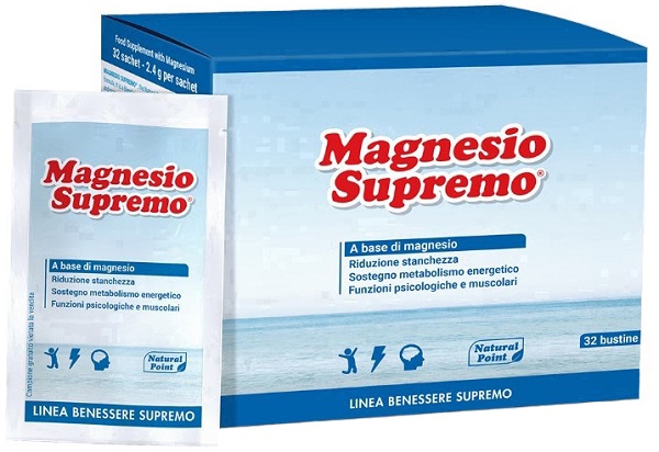 MAGNESIO SUPREMO 32 BUSTINE - farmacia015