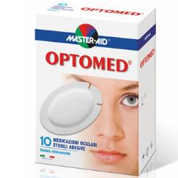 GARZA OCULARE MEDICATA MASTER-AID OPTOMED SUPER 10 PEZZI - farmacia015