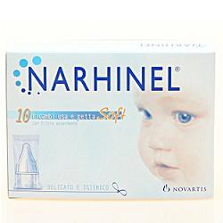 RICARICA USA E GETTA PER ASPIRATORE NASALE NARHINEL 10 PEZZI SOFT ARTICOLO 526405 - farmacia015