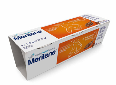 MERITENE CREMA CIOCCOLATO 3 VASETTI X 125 G - farmacia015