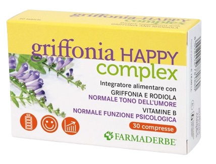 GRIFFONIA HAPPY COMPLEX 30 COMPRESSE - farmacia015