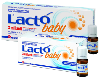 LACTO BABY 12 FLACONCINI 3 MILIARDI 10 ML - farmacia015