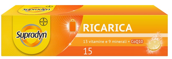 SUPRADYN RICARICA 15 COMPRESSE EFFERVESCENTI - farmacia015