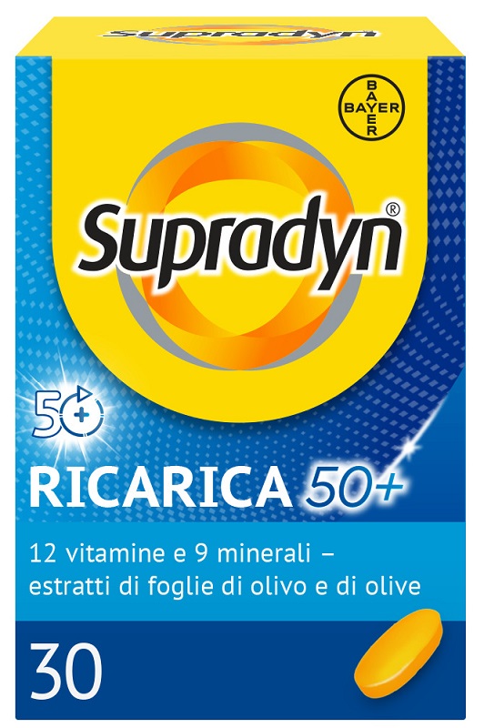 SUPRADYN RICARICA 50+ 30 COMPRESSE - farmacia015