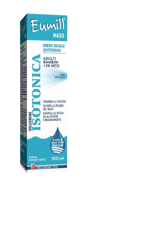 EUMILL NASO SPRAY SOLUZIONE ISOTONICA 100 ML - farmacia015