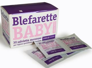 BLEFARETTE BABY SALVIETTINE OCULARI MEDICATE MONOUSO 30 PEZZI - farmacia015
