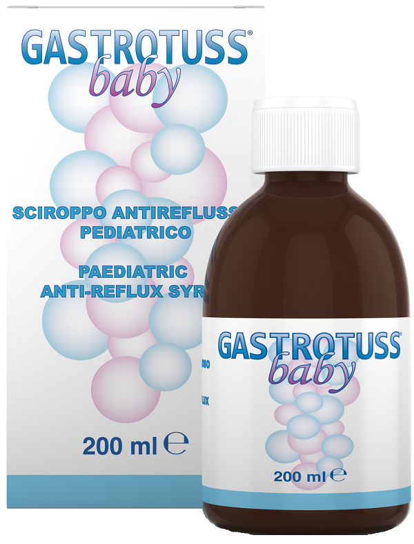 BABY SCIROPPO ANTIREFLUSSO GASTROTUSS 200 ML - farmacia015