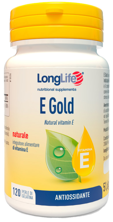 LONGLIFE E GOLD 90UI 120 PERLE - farmacia015