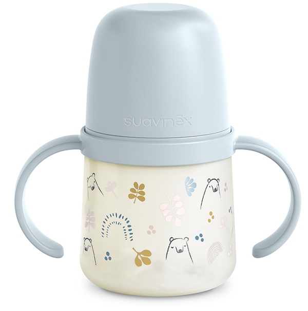 SUAVINEX MY FAMILY BIBERON FIRST AZZURRO - farmacia015