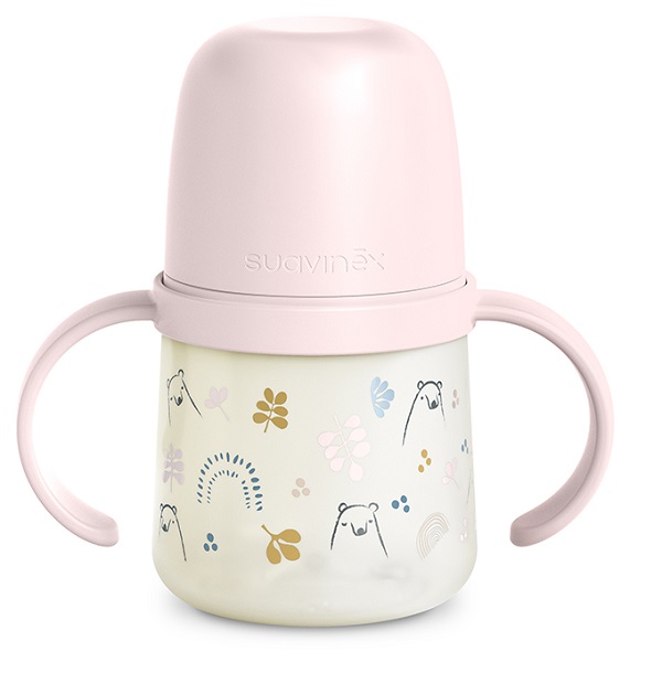 SUAVINEX MY FAMILY BIBERON FIRST ROSA - farmacia015