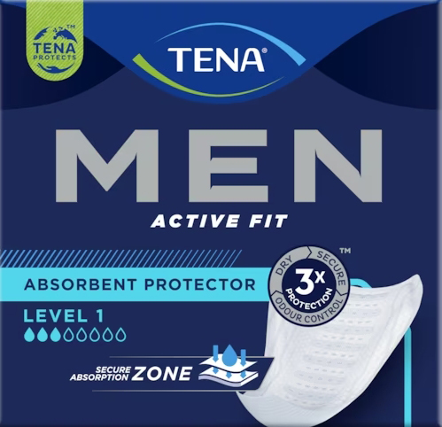 PANNOLONE SAGOMATO TENA MEN LEVEL 1 12 PEZZI - farmacia015