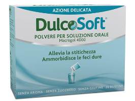 DULCOSOFT POLVERE PER SOLUZIONE ORALE 20 BUSTINE - farmacia015