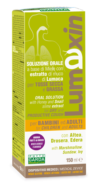 LUMAXIN DISPOSITIVO MEDICO SCIROPPO ADULTI/BAMBINI 150 ML - farmacia015