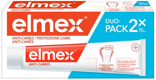 ELMEX PROTEZIONE CARIE 2 X 75 ML - farmacia015