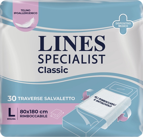 TRAVERSA LINES SPECIALIST CLASSIC 80X180 CM 30 PEZZI - farmacia015