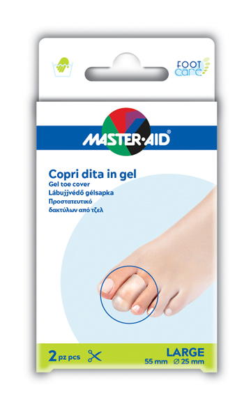 COPRI DITA MASTER-AID FOOTCARE IN GEL LARGE 2 PEZZI C2 - farmacia015