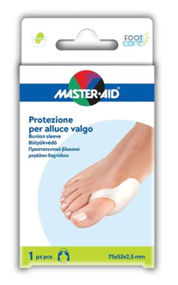 PROTEZIONE IN GEL MASTER-AID FOOTCARE PER ALLUCE VALGO 1 PEZZO D6 - farmacia015