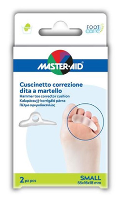 CORRETTORE DITA A MARTELLO MASTER-AID FOOTCARE SMALL 2 PEZZI C12 - farmacia015