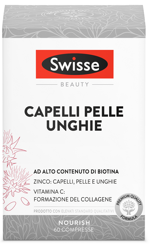 SWISSE CAPELLI PELLE UNGHIE 60 COMPRESSE - farmacia015