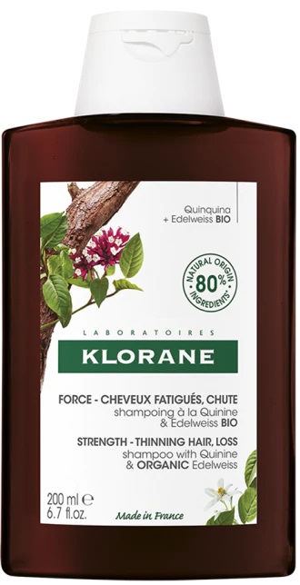KLORANE SHAMPOO CHININA-STELLA ALPINA BIO 200 ML - farmacia015