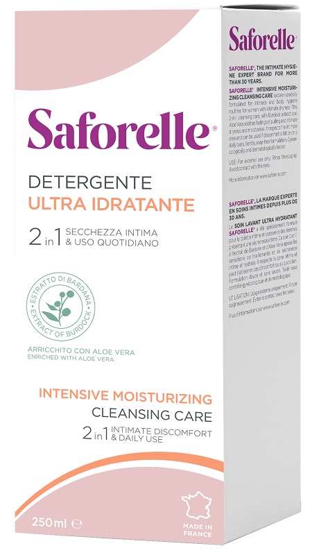 SAFORELLE DETERGENTE ULTRA IDRATANTE 250 ML - farmacia015