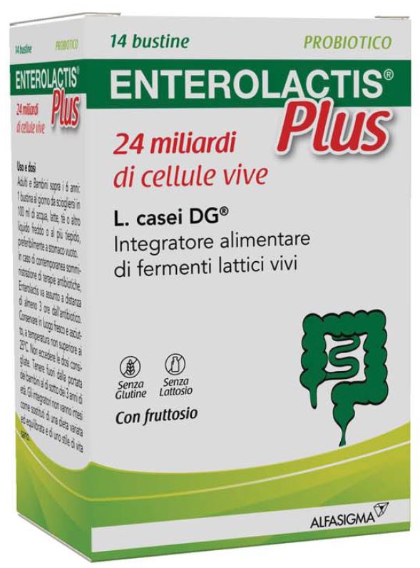 ENTEROLACTIS PLUS 14 BUSTINE - farmacia015
