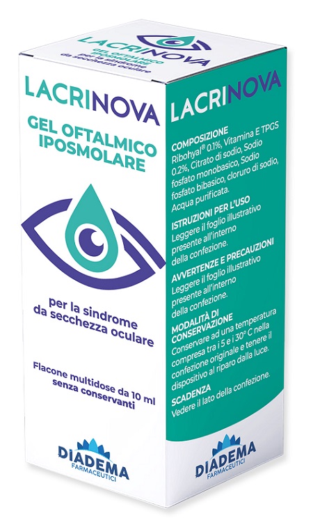 LACRINOVA GEL OFTALMICO IPOSMOLARE TB 10 ML - farmacia015
