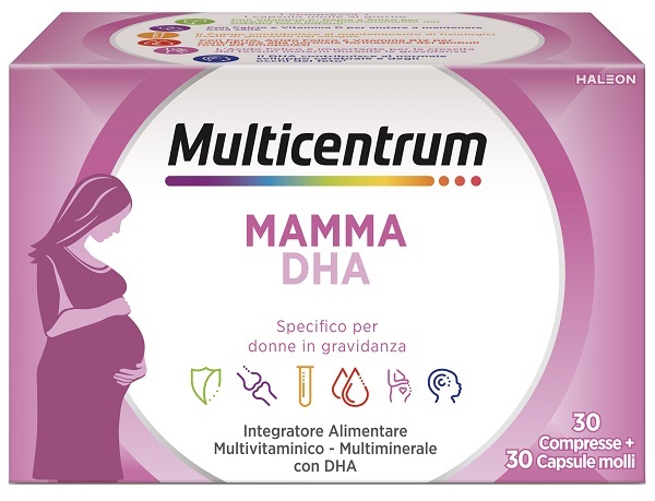 MULTICENTRUM MAMMA DHA 30 COMPRESSE + 30 CAPSULE - farmacia015