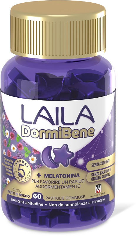 LAILA DORMIBENE 60 GOMMOSE - farmacia015