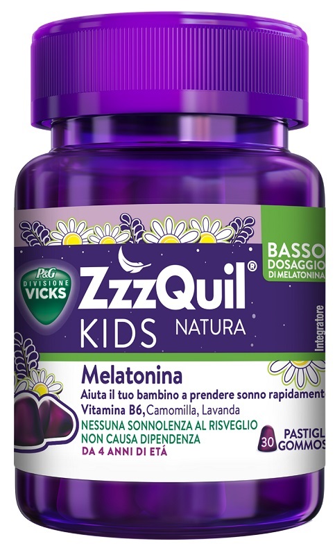 VICKS ZZZQUIL KIDS NATURA 30 PASTIGLIE GOMMOSE - farmacia015