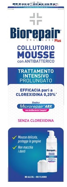 BIOREPAIR PLUS COLLUTORIO MOUSSE ANTIBATTERICO 200 ML - farmacia015